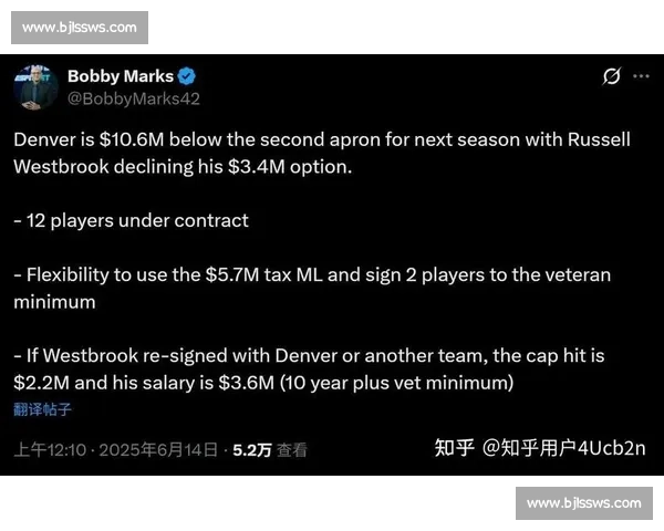 威少拒 347 万跳出合同成自由身!欧洲豪门豪掷 2000 万,NBA 生涯迎终极抉择 威少拒 347 万跳出合同成自由身!欧洲豪门豪掷 2000 万,NBA 生涯迎终极抉择